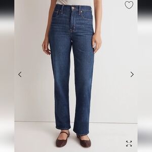 Madewell perfect vintage wide leg jean chartwood wash size 28 new without tags